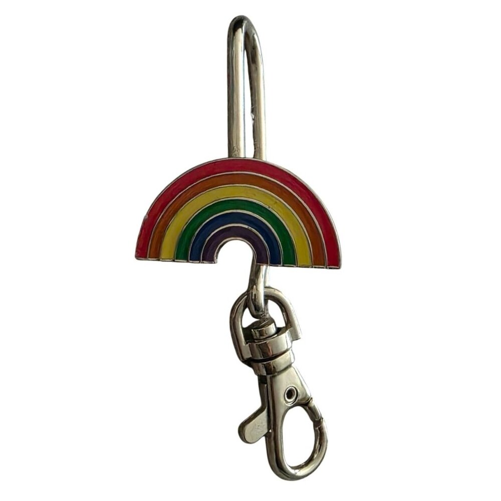 Rainbow Keychain With Clasp By‎ Alexander Kalifano